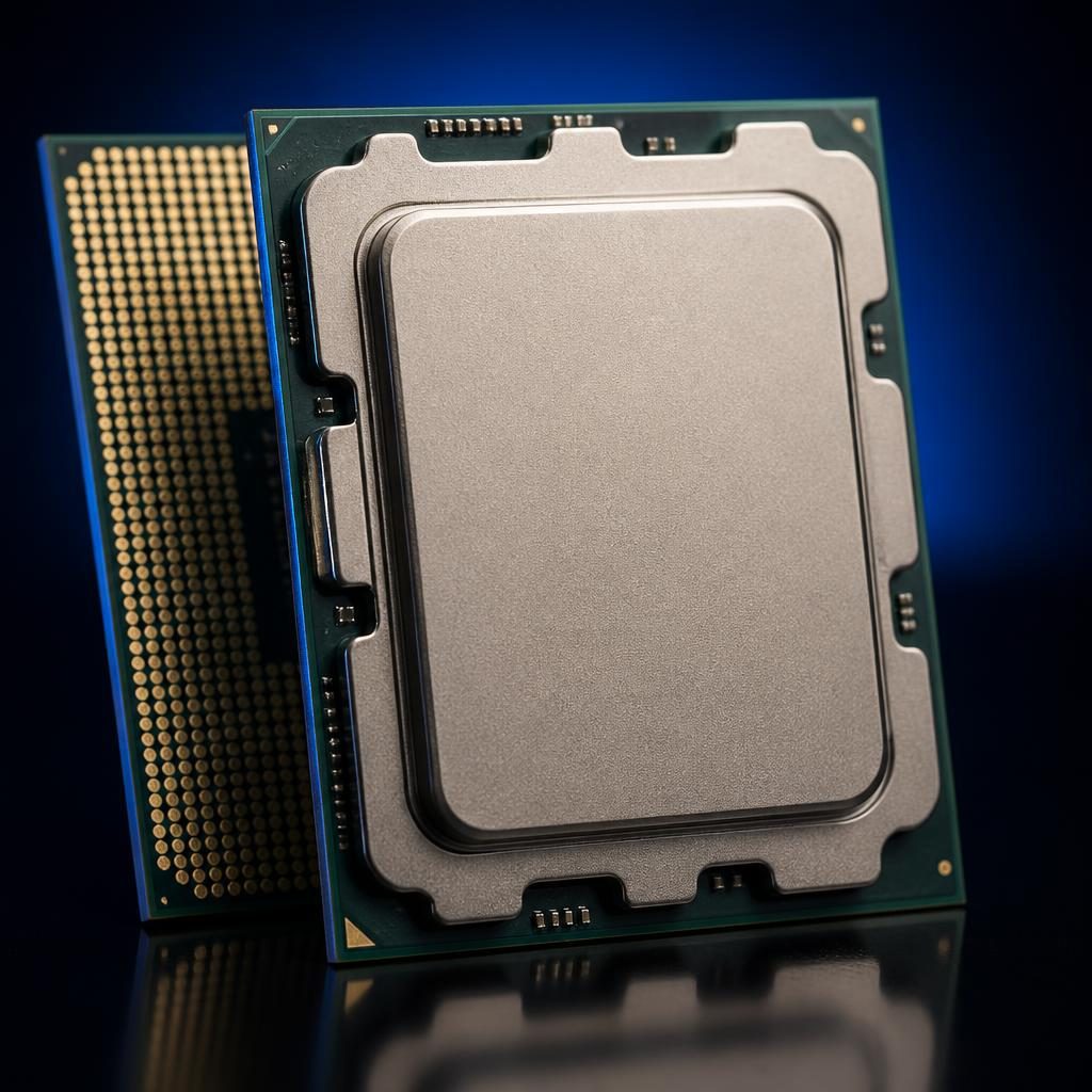 Processador Intel Core Ultra 9 285K pronto para instalação