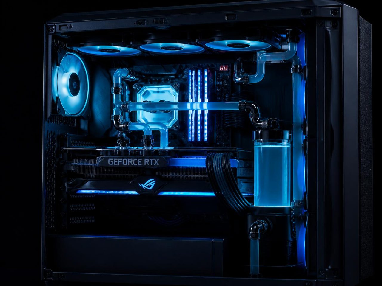 Water cooler custom & GPUs de nova geração
