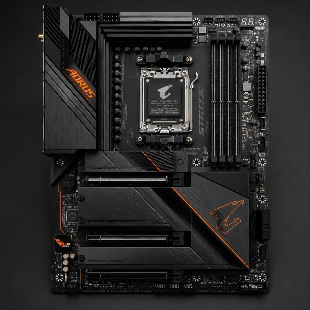 Placa-mãe Gigabyte X870E AORUS Master
