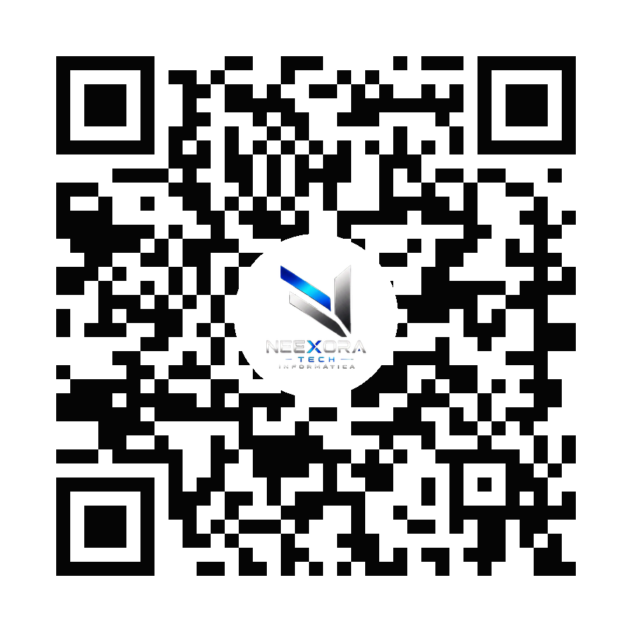 QR Code para acessar o site da Neexora Tech Informática